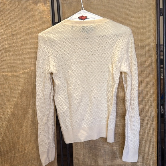 CREAM KNIT SWEATER - Picture 4 of 7
